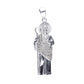Dije de Plata .925 en  Forma San Judas Tadeo con topacio blanco Mod. DRP078 - Joyería Religiosa