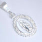Dije de  Plata .925  en forma de la Virgen de Guadalupe mod. FBD-170 - Joyería Religiosa