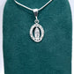 Dije de  Plata .925  en forma de la Virgen de Guadalupe mod. FBD-170 - Joyería Religiosa