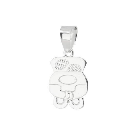 Dije de Plata Ley .925 en Zodiaco Maya Cumku ( 16 Julio -4 Agosto)