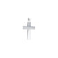 Dije de  Plata Ley .925   en forma de Cruz 1.6 Mod.DR071 - Joyería de Plata