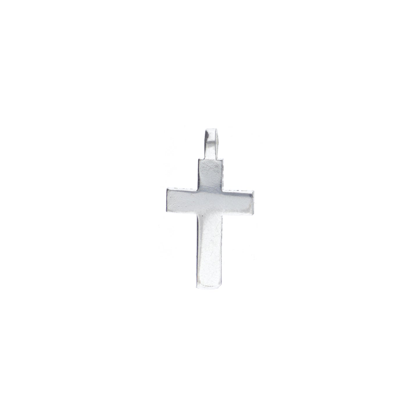 Dije de  Plata Ley .925   en forma de Cruz 1.6 Mod.DR071 - Joyería de Plata