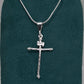 Dije de Plata Ley .925 en forma de Cruz Mod. FBD-211 - Joyería Religiosa