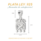Dije de  Plata ley .925 en  Zodiaco Maya Ou  ( 31 de Agosto - 19 de Septiembre