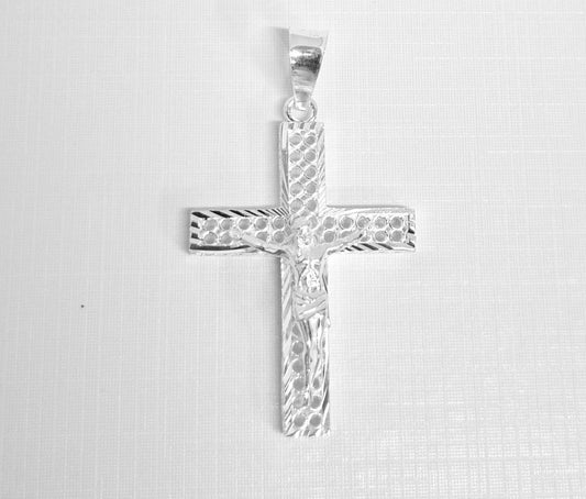 Dije de cruz con  Plata .925   Mod. 128 - Joyería Religiosa