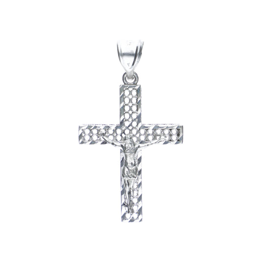 Dije de cruz con  Plata .925   Mod. 128 - Joyería Religiosa