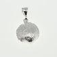 Dije de  Plata .925  en forma de Concha Mar en diseño Marino.