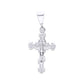 Dije de Cruz con cristo en  Plata Ley .925 , MOD FBD-39