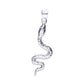 Dije  de Plata ley  .925 en forma de Serpiente (DA078) - Joyería de Plata