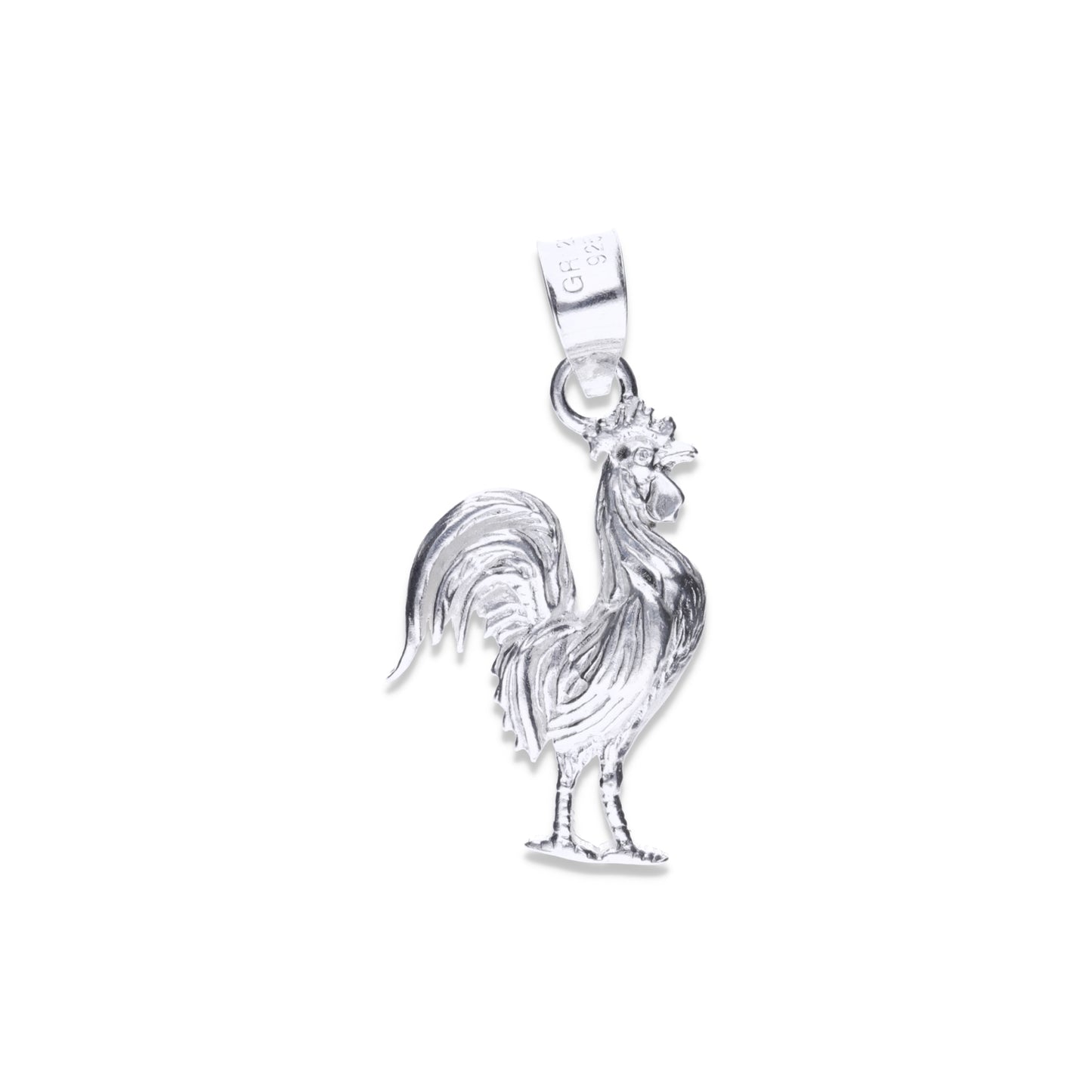Dije Plata .925 Gallo de Pelea 4.4 Gramos - Joyería de Plata