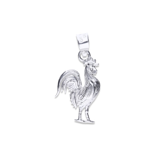 Dije Plata .925 Gallo de Pelea 4.4 Gramos - Joyería de Plata