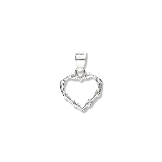 Dije Plata .925 Medalla de Corazón 2.1 Gramos - Joyería de Plata