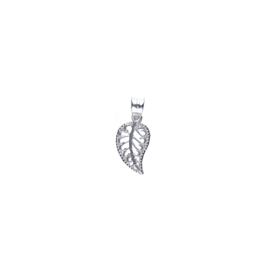 Dije  de Plata .925  en forma de Hoja 1.0 Gramo - Mayoreo y Menudeo