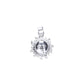 Dije de  Plata Ley .925  en forma  de Sol  ( DV269)- Joyería de Plata
