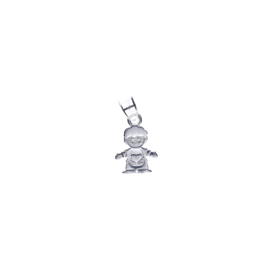 Dije de  Plata .925 en forma de  Niño 1.2 Gramos - Joyería de Plata