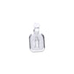 Dije de Plata Ley .925 en forma de la Virgen de Guadalupe  , cuadrada de 1.2 Gramos - Joyería Religiosa