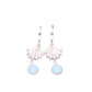 Dije Concha Colgante Larimar Plata.925
