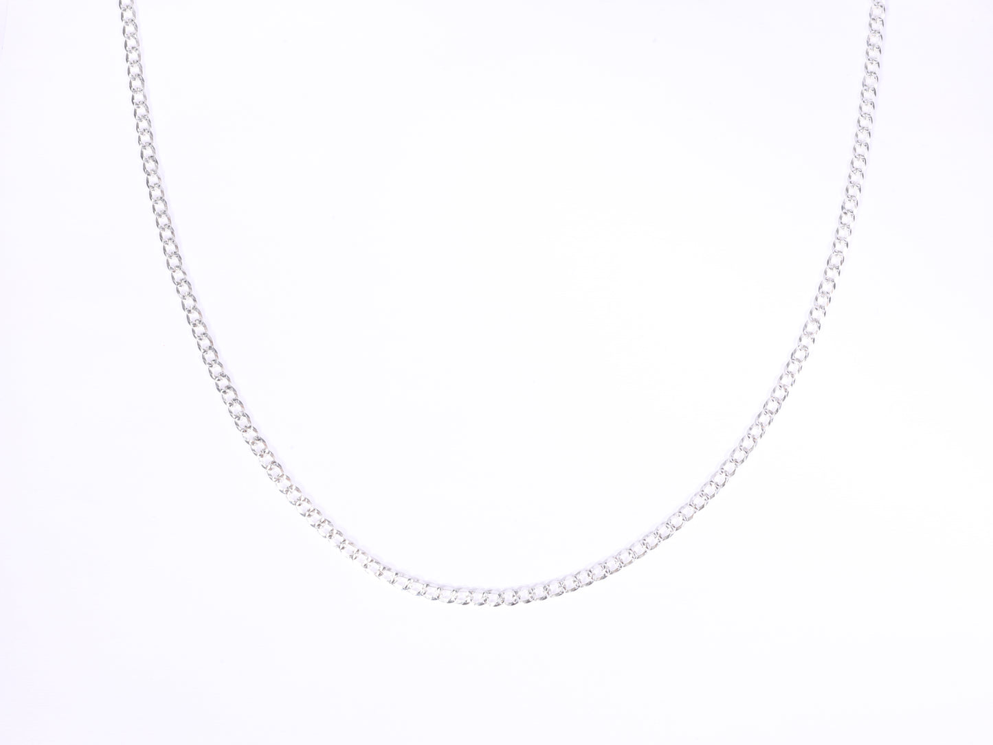 Cadena de Plata .925 - Estilo Barbada Calibre .100 y .120 (55-60-65cm)