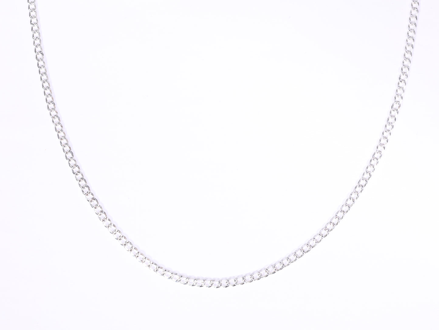 Cadena de Plata .925 - Estilo Barbada Calibre .100 y .120 (55-60-65cm)
