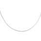 Cadena de Plata .925 - Estilo Barbada Calibre .80 y .60 (45-50-55-60-65cm)