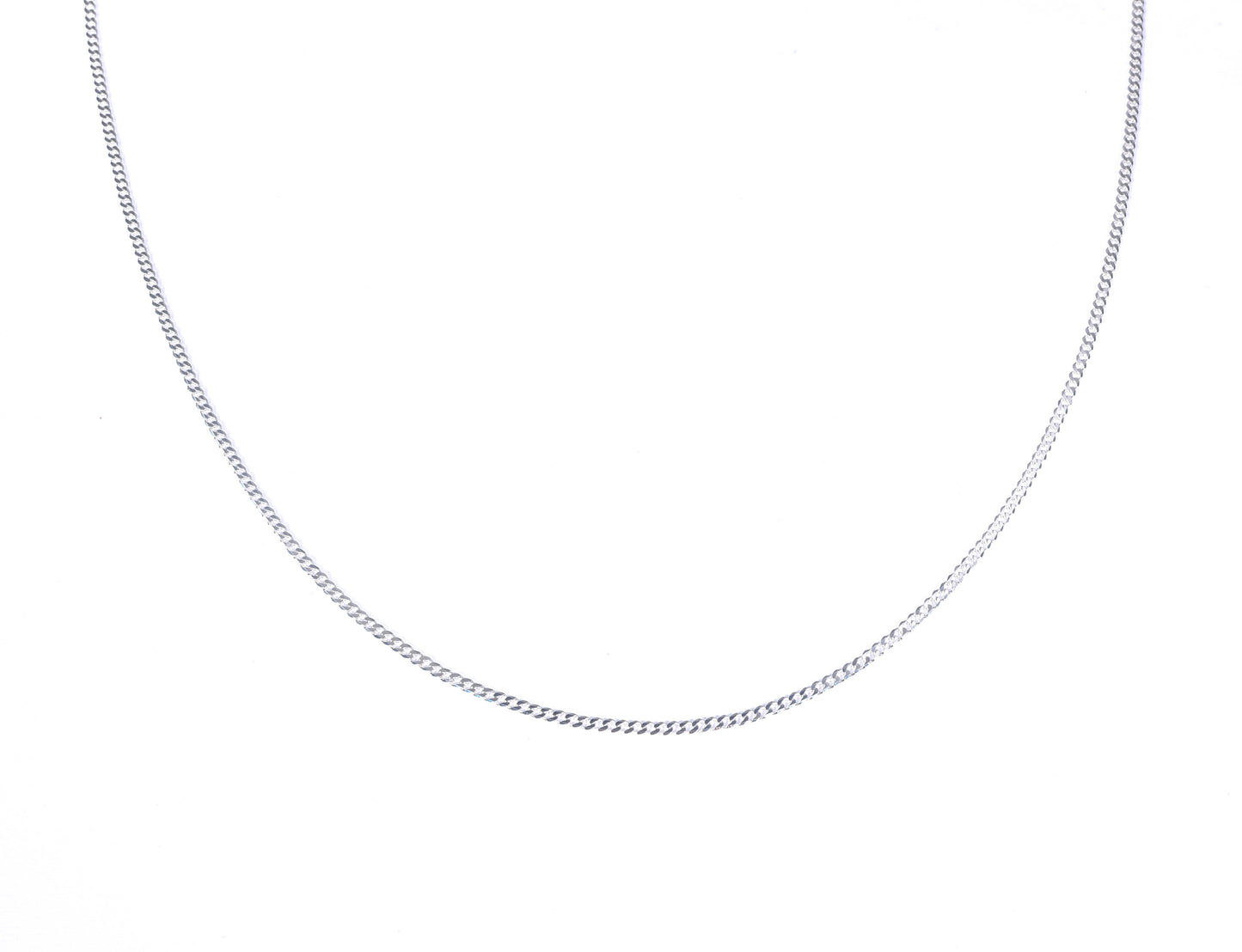 Cadena de Plata .925 - Estilo Barbada Calibre .80 y .60 (45-50-55-60-65cm)