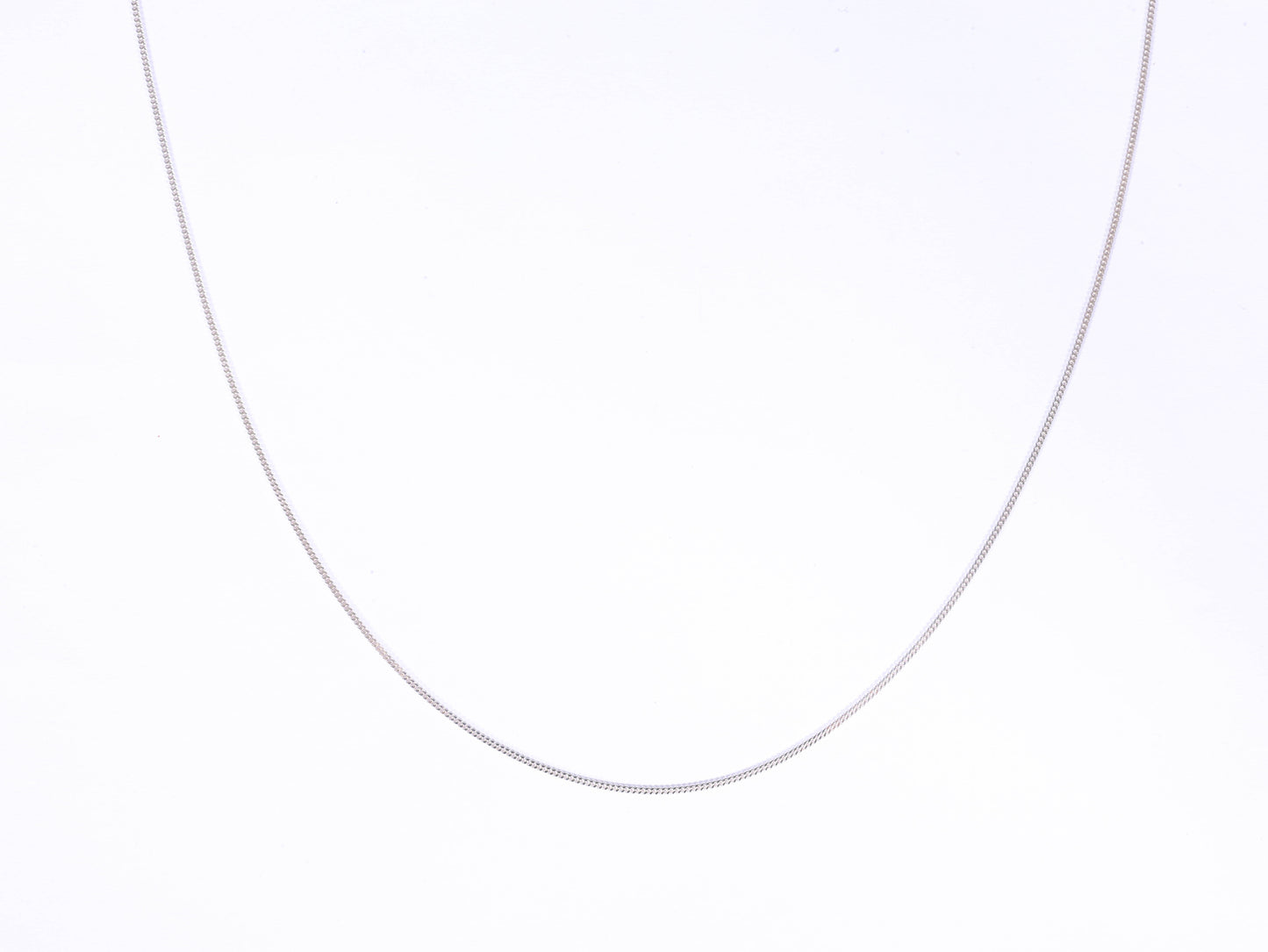 Cadena de Plata .925 - Estilo Barbada Calibre .040 y 1mm (40-45-50-55cm)