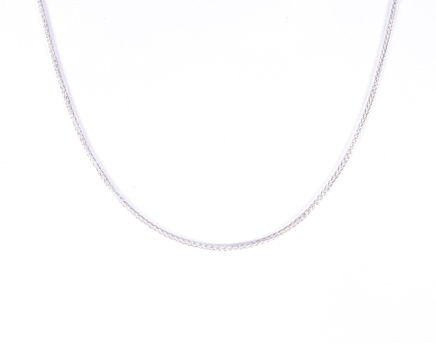 Cadena de Plata .925 - Estilo Espiga Calibre .045 y .040 (45-50-55cm)