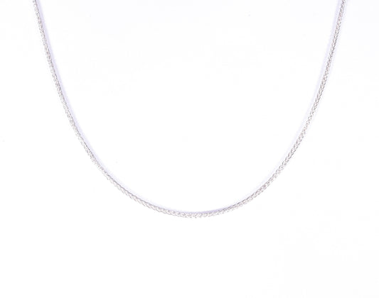 Cadena de Plata .925 - Estilo Espiga Calibre .045 y .040 (45-50-55cm)