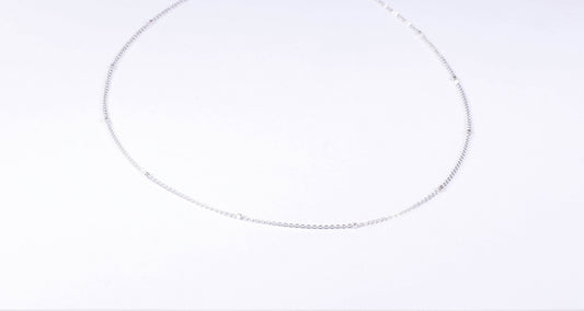 Cadena de Plata .925 - Estilo Rolo Cube (40-45-50cm)