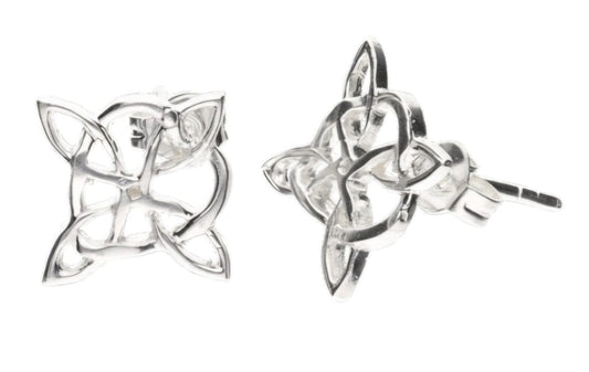 Arete Plata .925 Nudo Celta 1.6 Gramos - Joyería de Plata