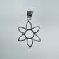 Dije Flor Plata 925 - Joyería Artesanal de Calidad