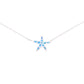 Collar Estrella de Mar de Ópalo en Plata .925