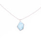 Collar Rombo de Larimar Plata.925