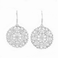 Aretes Plata .925 de Aro Abierto Diseño Floreado 18.2 Gramos - Joyería Elegante