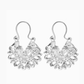 Aretes Plata .925 de Aro Diseño Floreado 5.6 Gramos - Joyería Elegante