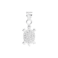 Dije Plata .925 Forma Tortuga con Circonia  - Joyería Animal
