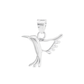 Dije de Plata Ley .925 en forma de  Colibrí ( DA104) - Joyería de Plata