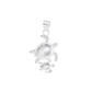 Dije  de Plata ley .925 en Forma de Tortuga(DM003) - Joyería Marina