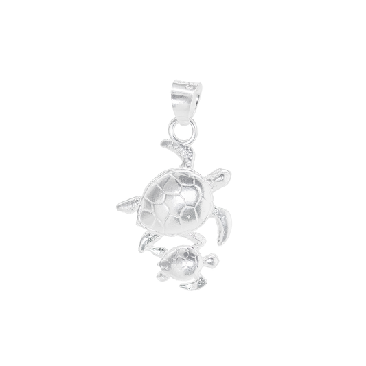 Dije  de Plata ley .925 en Forma de Tortuga(DM003) - Joyería Marina