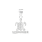 Dije de Plata ley .925 en Forma  de Tortuga( Cozumel)(DM018) - Joyería Marina