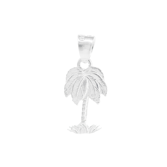 Dije de Plata Ley  .925 en  Forma de  Palmera (DM023)- Premium