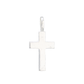 Set de Dije y Cadena  en  Plata Ley. 925  de  Cruz Cristiana con Cadena