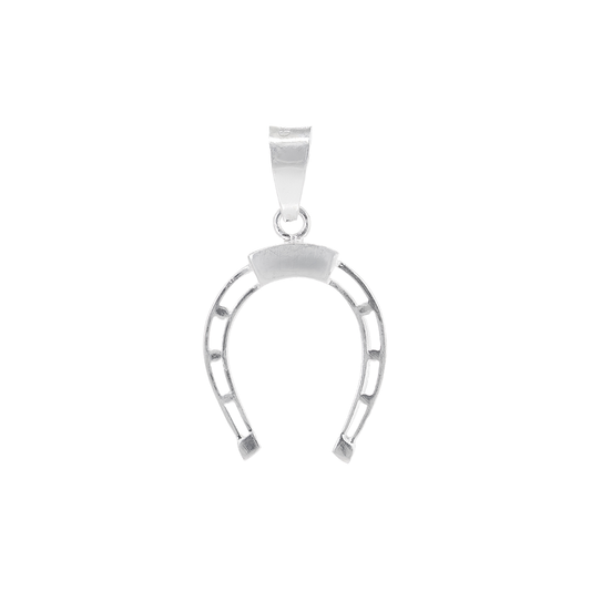 Dije de  Plata ley. 925 en forma de Herradura (DV010) Auténtica Joyería Talismán