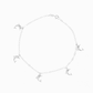 Pulsera de Plata .925 - Dijes de Delfín (1mm - 18cm)