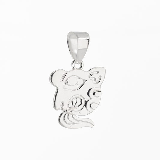 Dije de  Plata .925  En Zodiaco Maya XUL  ( 20 DE NOV - 8 DE DIC )