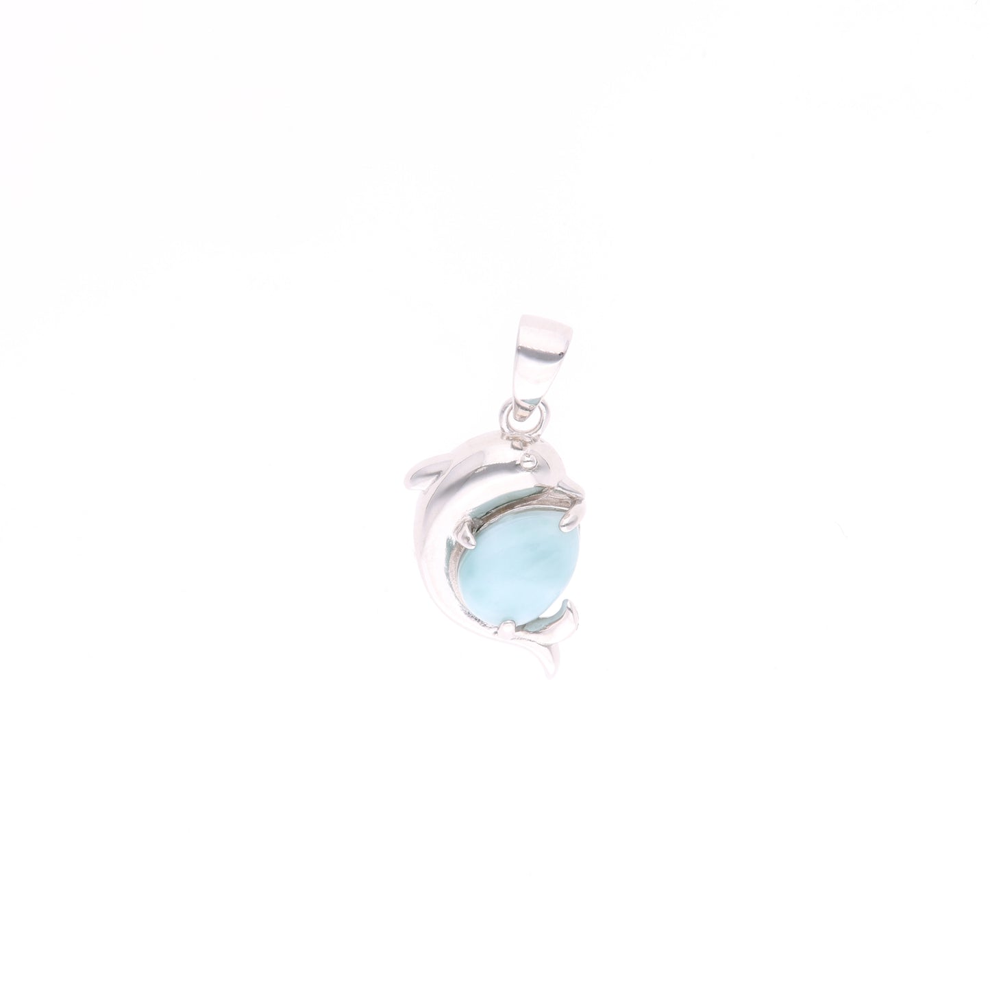 Dije Delfín de Larimar en Plata.925