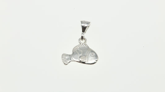Dije Plata .925 Pez Payaso - Joyería Original Mayoreo