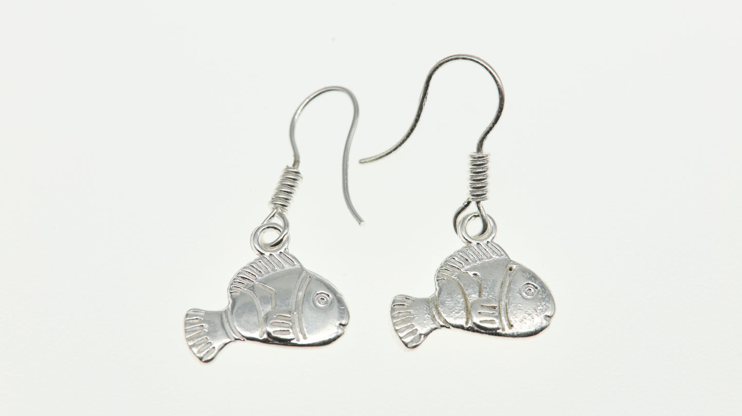 Dije Plata .925 Pez Payaso - Mayoreo y Menudeo