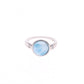 Anillo Ovalado de Larimar en Plata.925