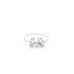 Anillo Cangrejo  Larimar en Plata.925